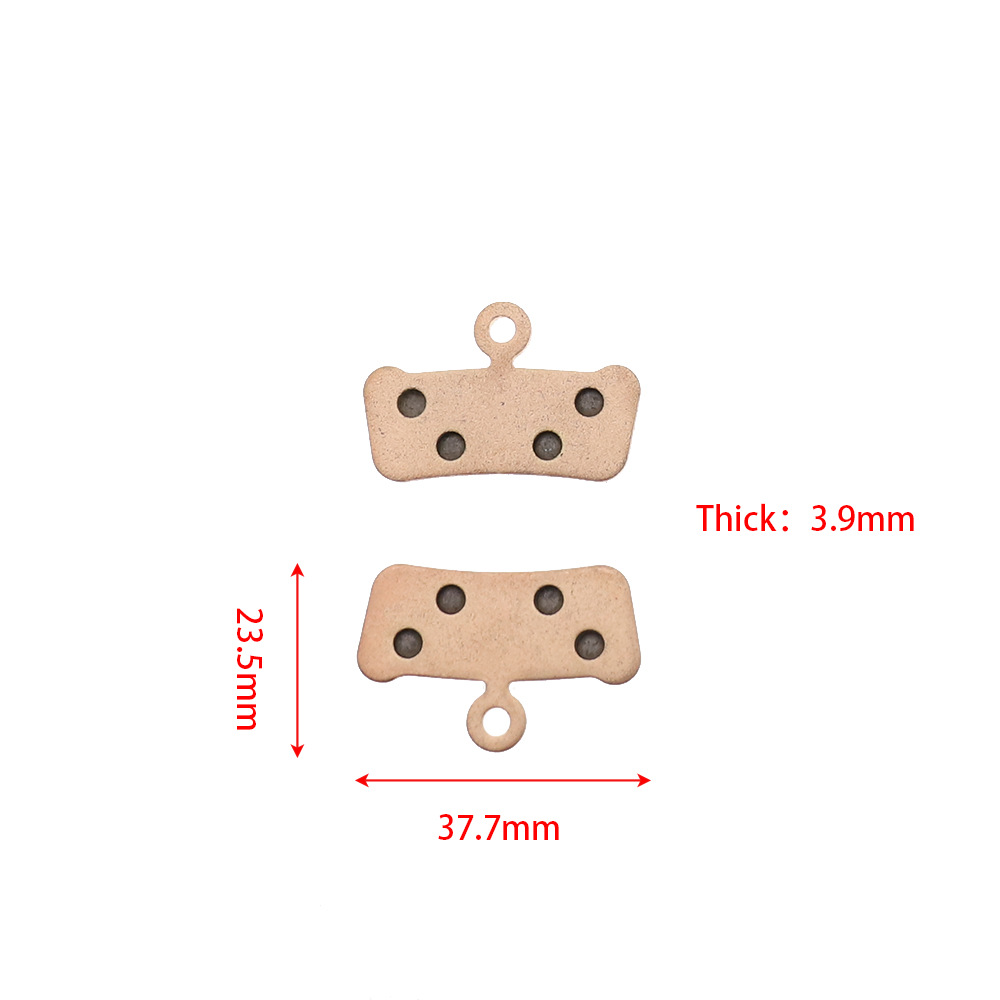 Bicicleta de montaña Disco sinterizado a base de cobre Pastillas de freno Pastillas de freno totalmente metálicas M355 BB5 M355 M446