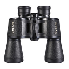 Eyebre新款20x50麻皮黑望远镜高清高倍双筒望远镜微光夜视便携