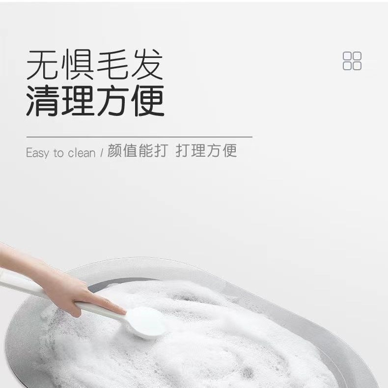 浴室フロアマット 3D 立体吸収性珪藻泥漫画子犬フロアマット滑り止め、汚れ防止、お手入れが簡単なトイレフロアマット|undefined