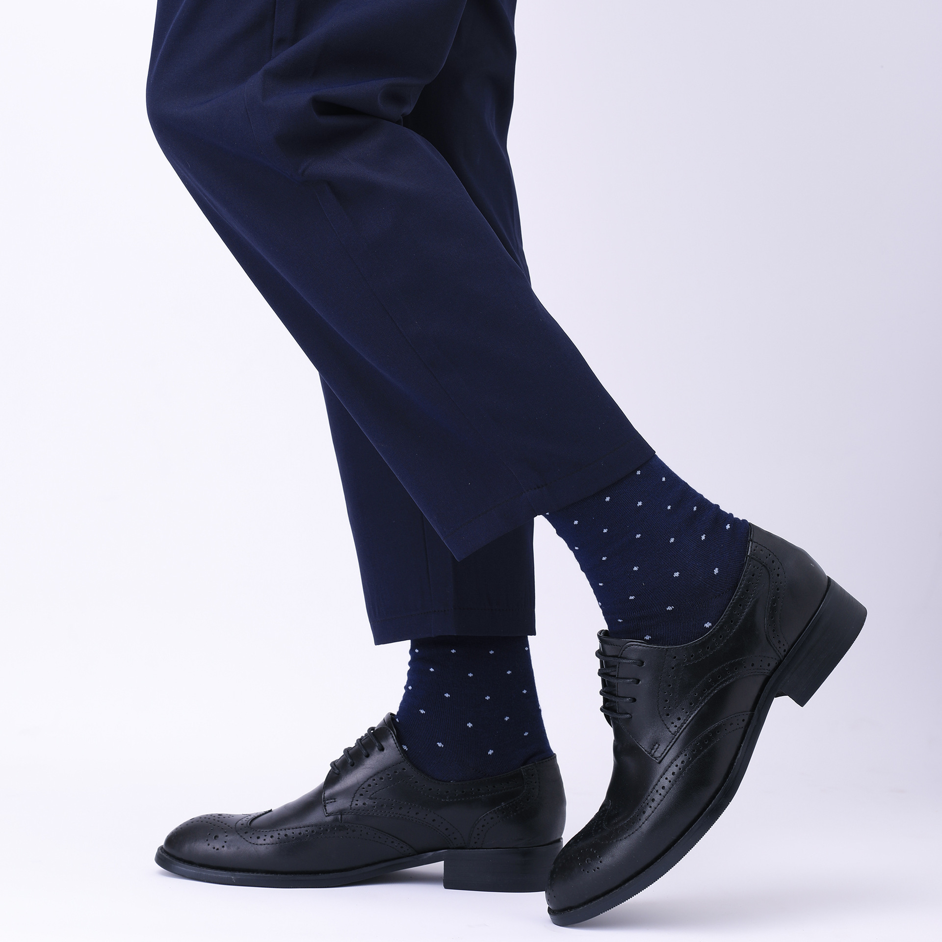 Amazon tamaño transfronterizo 47 calcetines europeas y americanas de negocios caballeros vestidos medias estriadas calcetines de negocios vintage