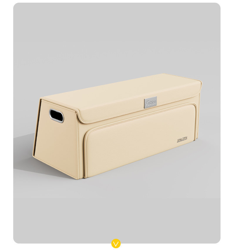 Cross-border car trunk storage box, foldable car trunk organizer, car accessories wholesale