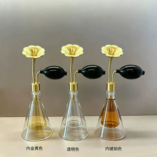 定制批发玻璃闻香瓶咖啡精油展厅白酒瓶子嗅香瓶试香扩香瓶