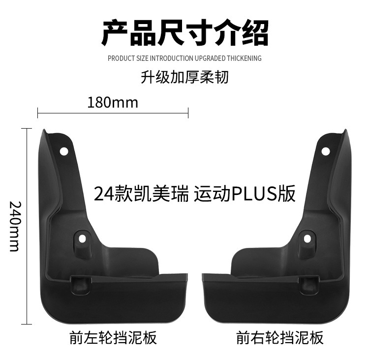 Suitable for Toyota Camry Sport Camry Sport Plus 2024-2025 car fender generation