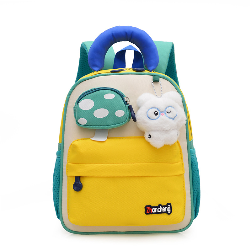 Mochila infantil preescolar de dibujos animados lindas niñas mochila de jardín de infantes nueva mochila transpirable bebé niño pequeño