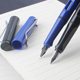 Color Transparent Pen Student Pen Changeable Ink Bag Ball Pen Printed logo Set Pencil Soft Pen Thermal Transfer Printing