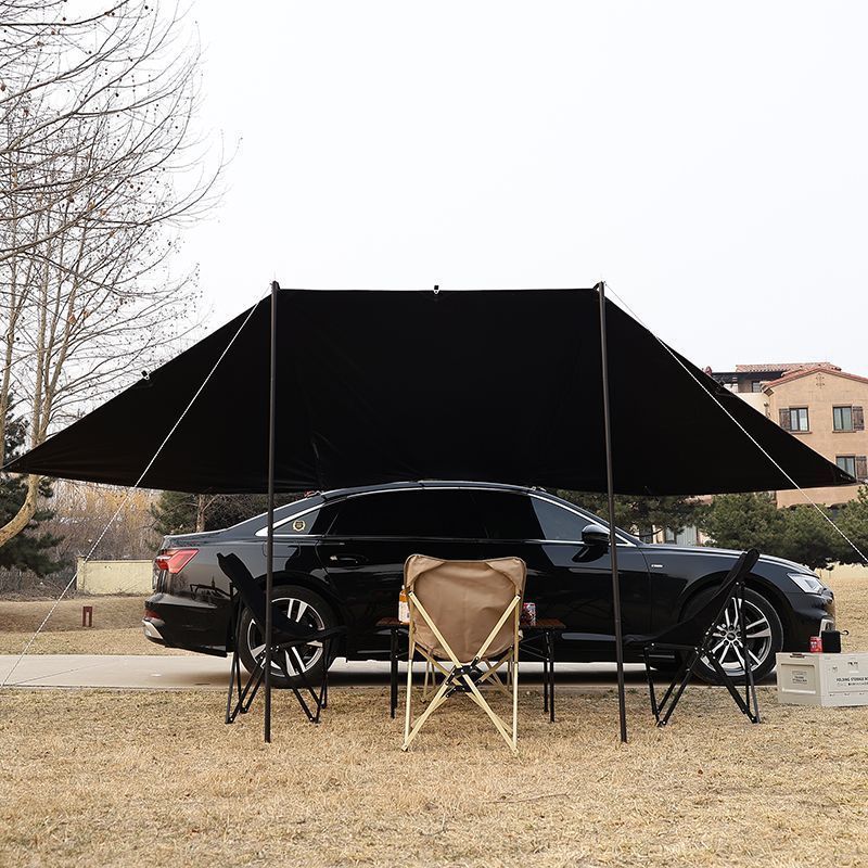 Car Side Canopy Outdoor Sun Protection and Rainproof Tent Car Roof Side Outdoor Camping Car