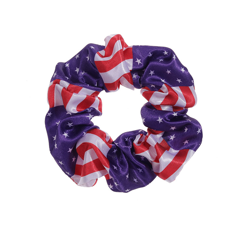 Casual National Flag Cloth Handmade Hair Tie display picture 1