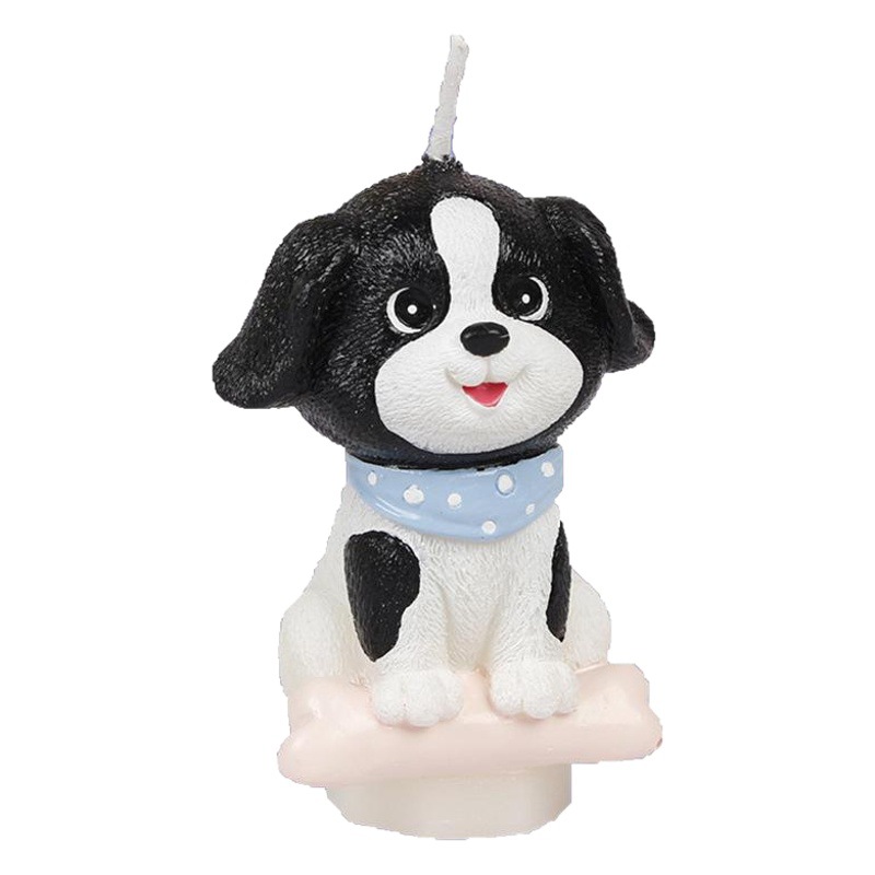 2024 Zodiaco cumpleaños vela pastel decoración tridimensional animal dibujos animados hornear decoración vela