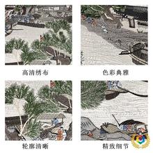 ✅批发苏绣成品挂画清明上河图湘绣汴绣苏州刺绣手工自绣出直销