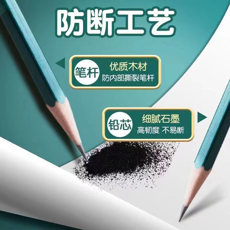 【开学常备】2B铅笔小学生一二年级幼儿园考试写字儿童素描绘画|undefined