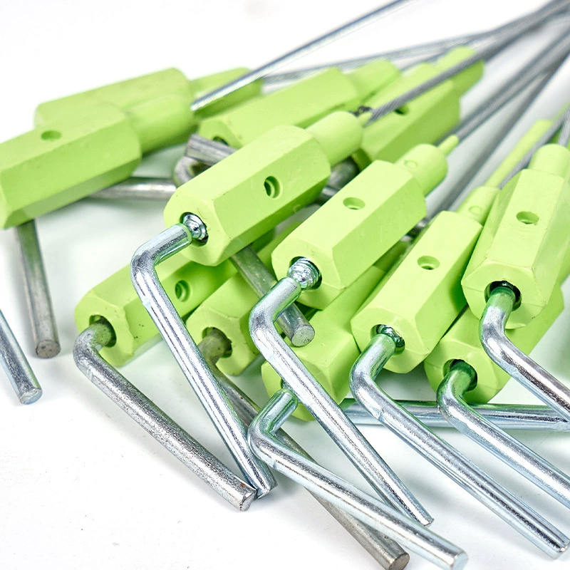 Производители поставляют небольшой кривошипный тип стальной проволоки блокада силовая логистика блокада стальной проволоки свинцовое уплотнение коромысла замок