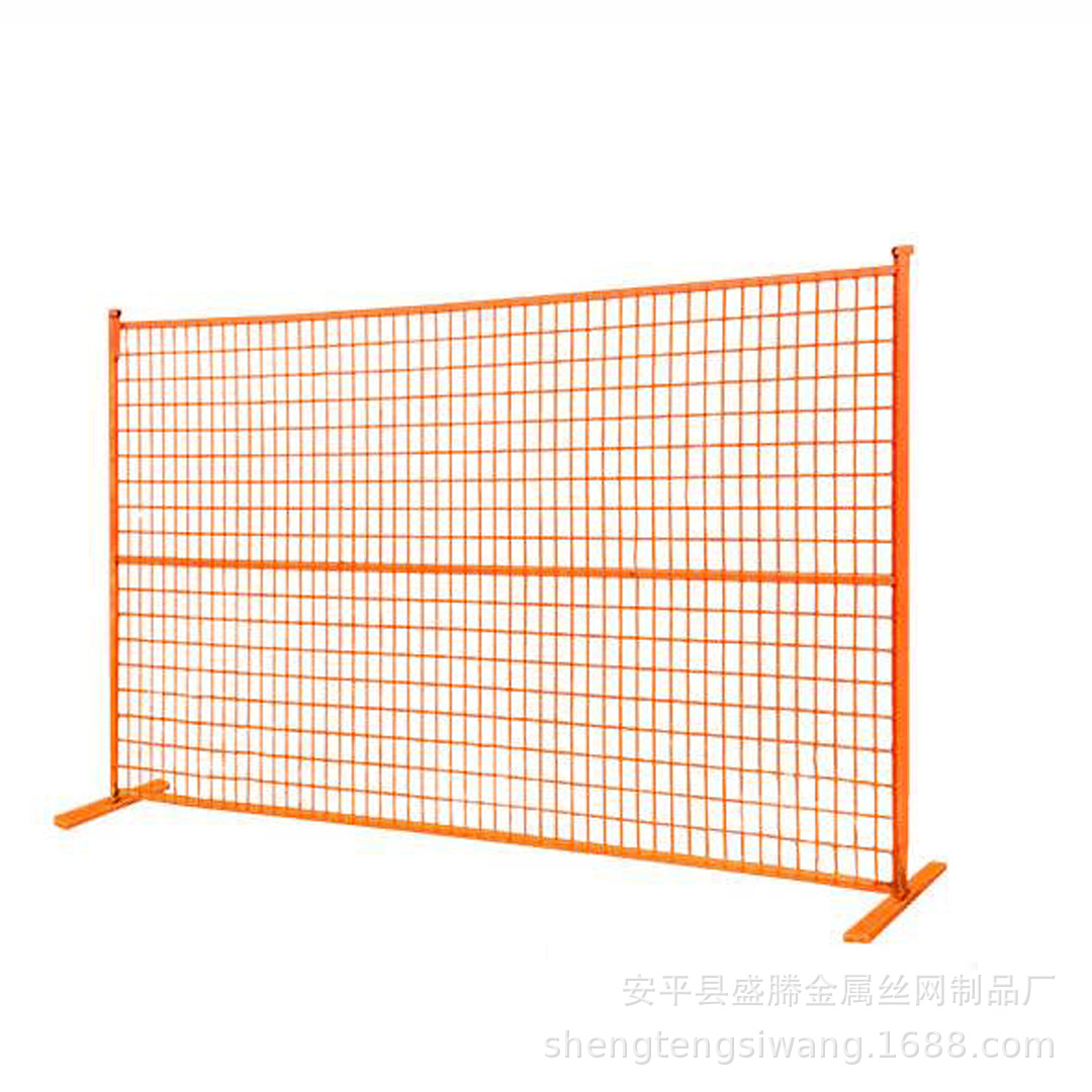 移动护栏网建筑市政道路移动护栏网 热镀锌电焊移动护栏网