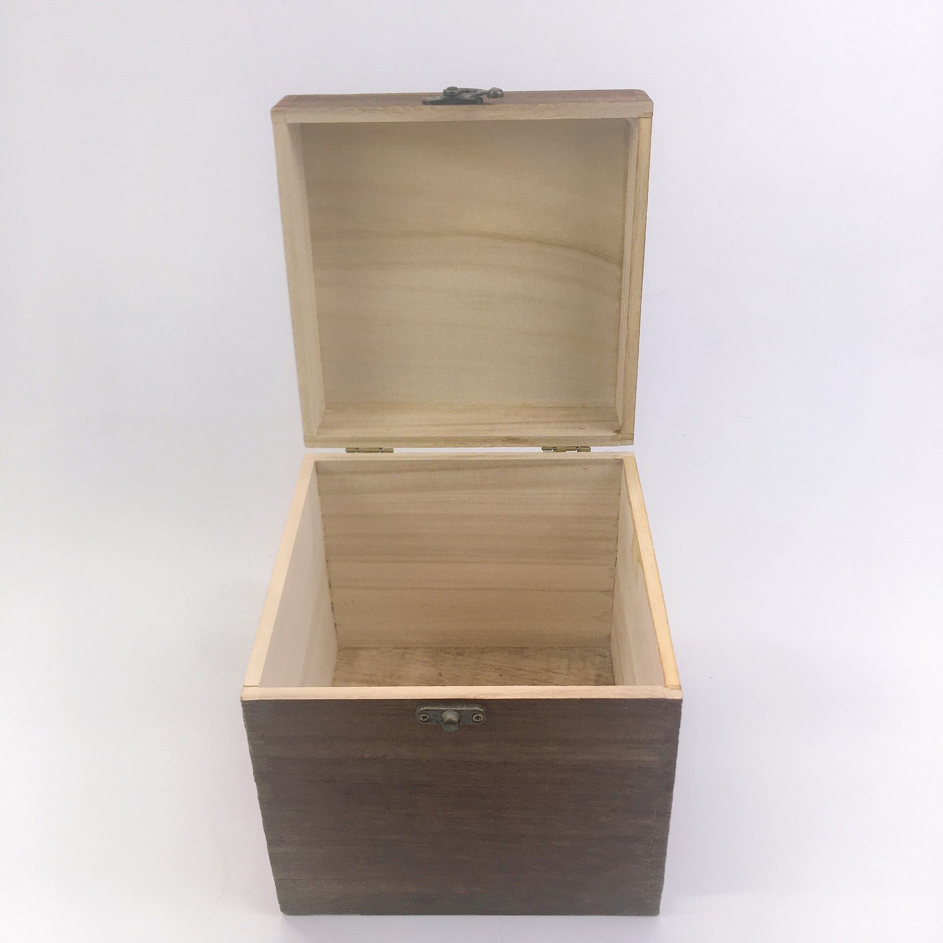 木质茶叶空盒茶盒源头厂家木质包装盒竹木盒工艺品加工收纳盒木质