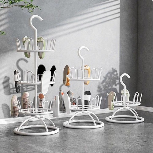 Balcony shoe drying rack, floor-standing shoe drying artifact, outdoor sandal shoe rack, multi-layer shoe rack, iron simple slipper rack