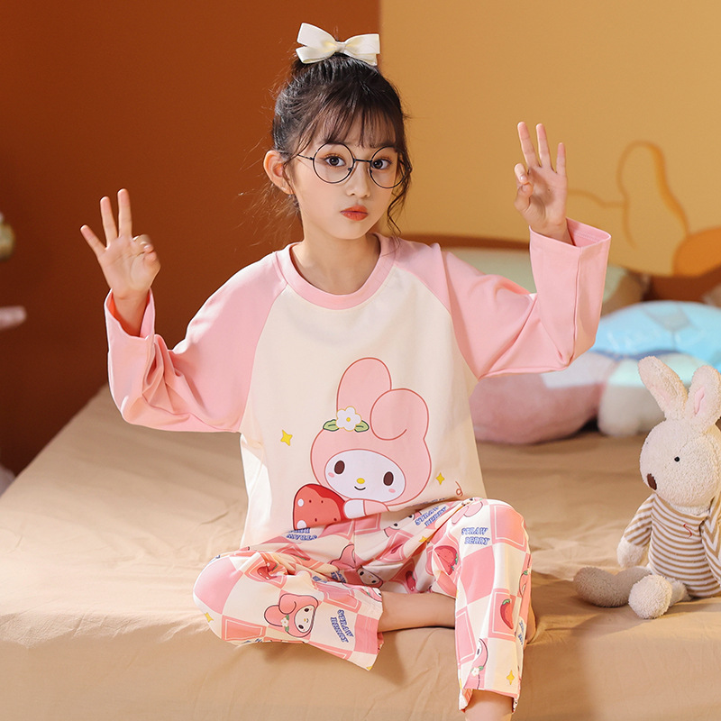 Q cotton long set 8824 Mellei