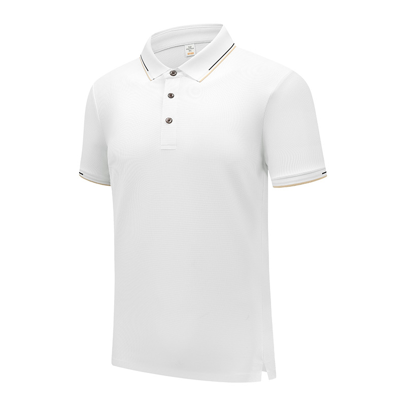 Polo de manga corta con cuello, antibacteriano 5A, con tacto de hielo y aroma a menta, anti-mosquitos, personalizable para negocios