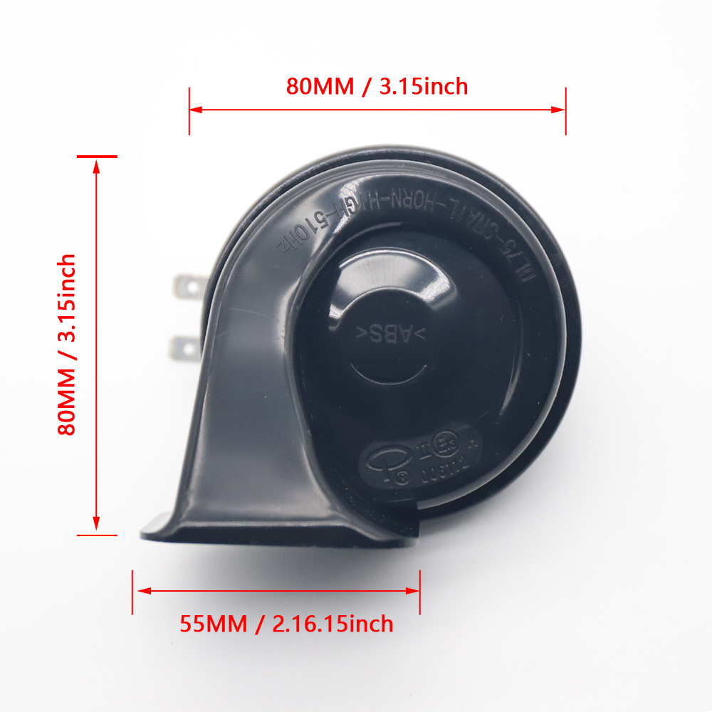 LVEE Liwei DL75 serie 12V carro caracol aire general enchufe especial de altavoz de caracol SUV