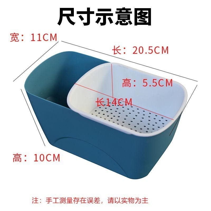 懒人果盘瓜子垃圾收纳盒水果盘双层沥水瓜子盒干果盘糖果盘嗑客厅|undefined