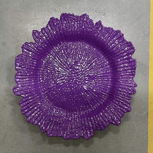 Trendy irregular fruit plate banquet plate European style home decoration tray pastry snack plate electroplated gold