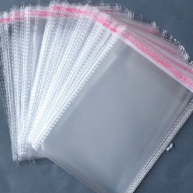 雙層5絲28*42 30*42(含口)包裝袋透明OPP自粘袋100個每包塑料袋