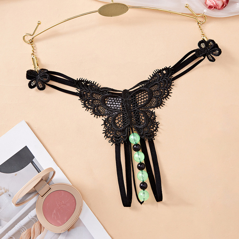 European and American Sexy Underwear for Women, One-Piece Drop Shipping, High-Looking, Discreet, Pure Desire, Charming, Luminous Pearl Thong