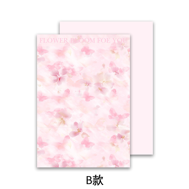 Melocotón de pensamiento de siete colores, impresión feliz, ramo de papel, material de embalaje, papel floral, papel de embalaje de florería de bricolaje