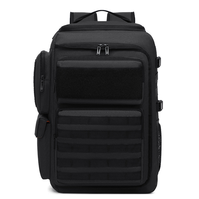 Bolsa de montaña de gran capacidad anti-derramamiento mochila de campamento al aire libre colgable tracción bolsa de viaje mochila táctica de montar camuflados