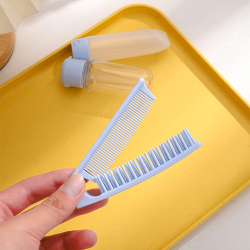 Cute Series 8-Piece Set Cartoon Spray Bottles PET Divided Bottles Travel Set Squeeze Bottle Skincare Bottle Foldable Comb