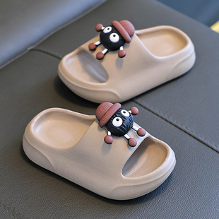 Children's slippers thick-soled bathroom eva home non-slip foot home indoor wholesale cartoon children