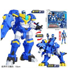 ミニエージェントの恐竜力2ティラカ合体金剛超変