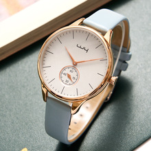 简约时尚女士石英手表小秒百搭学生腕表皮带款厂家批发
