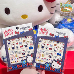 电脑kitty猫平面美甲贴笔记本贴纸不留胶镜子手帐装饰手机ipad女