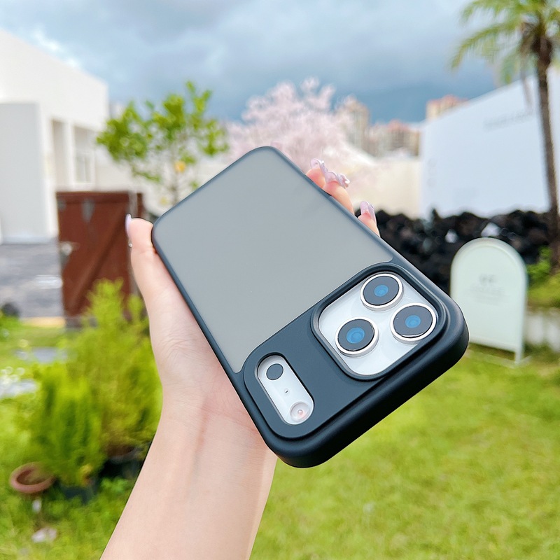 肤感磨砂苹果17promax手机壳简约 iPhone16/15半透14防摔13保护套|undefined