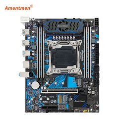 AmentmenマザーボードX99B4オリジナルチップDDR4マザーボードLGA2011-3 4チャンネル代発入倉