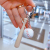 Baseball realistic keychain, transport, Birthday gift