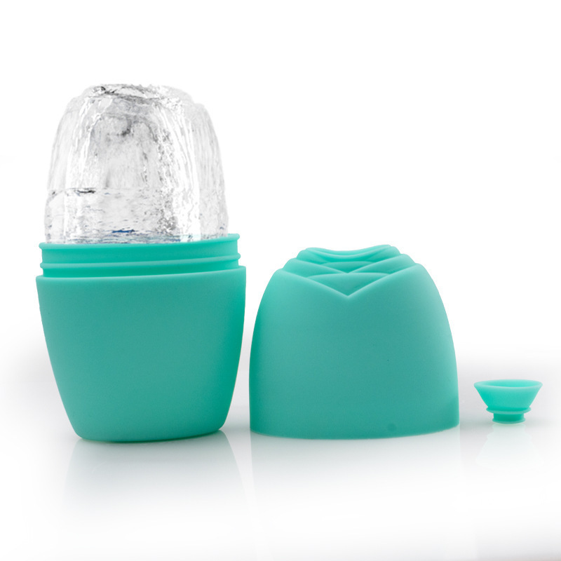 美妆新品硅胶冰敷ice roller模美容仪便携式冰格降温脸部按摩护理|undefined