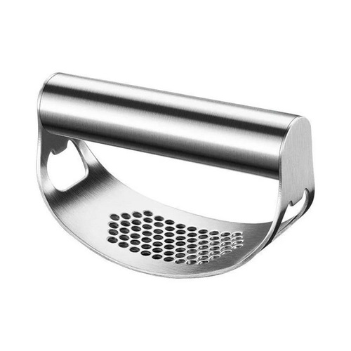 304 stainless steel handheld garlic masher, convenient, labor-saving, multi-purpose bottle opener, garlic peeler, simple kitchen gadget