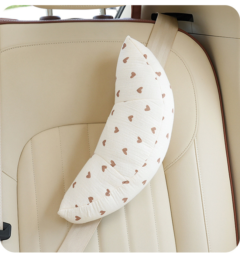 Heart Bear Rabbit Car Seatbelt Shoulder Pad Double Layer Cotton
