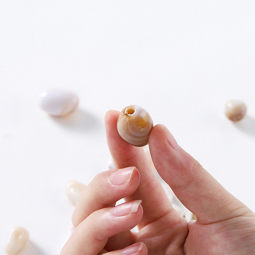 Mobile phone chain diy accessories material acrylic color mixed beads loose beads 20g beaded children's jewelry hair accessories