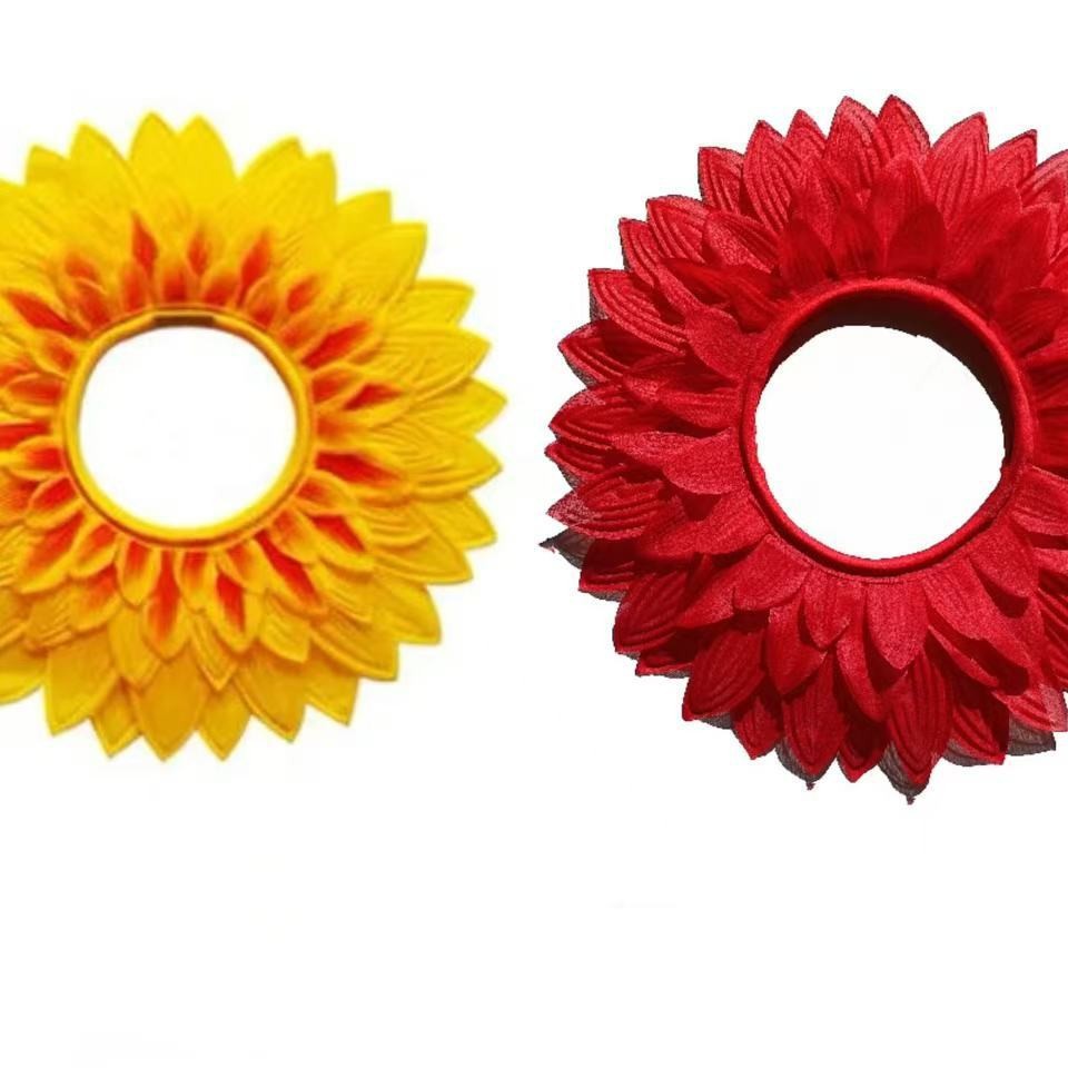 46cm 헤드기어(노란색+빨간색)세트