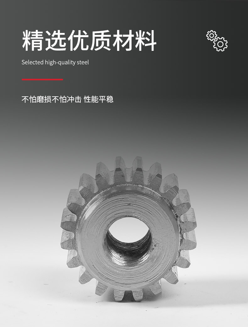 High-precision miniature synchronous pulley made of aluminum alloy, low-noise mechanical equipment precision transmission synchronous pulley