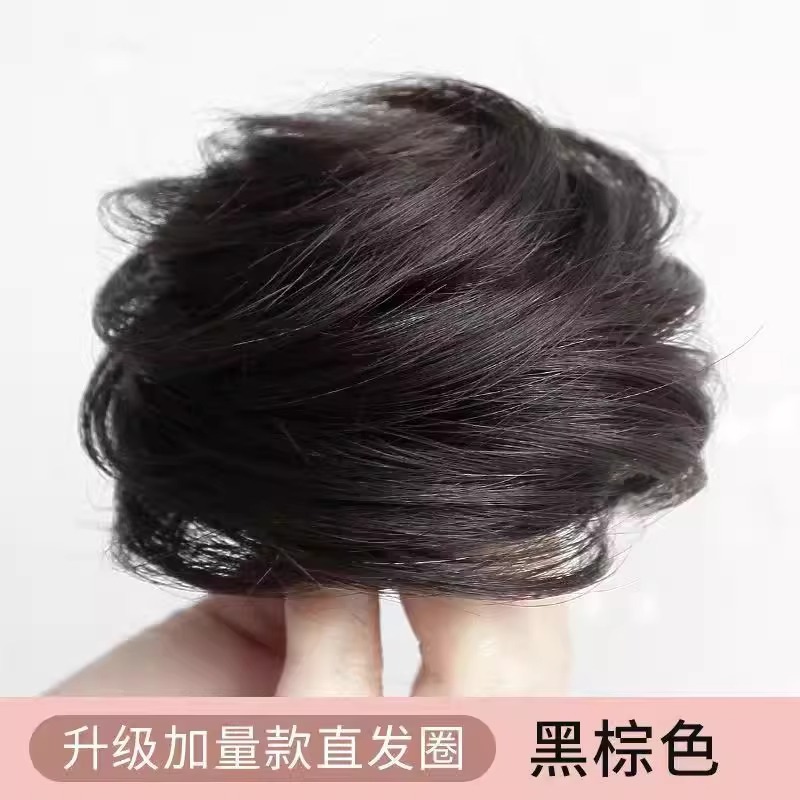 고무줄 헤어스트레이트너 [내추럴