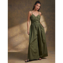 A 71466 V-neck camisole jumpsuit V ����������羳����