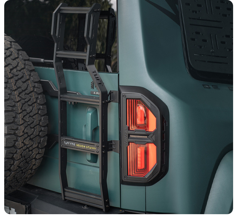 Suitable for equation Leopard 5 Snow Leopard roof platform luggage rack trunk ladder side hanging board off-road outdoor modification