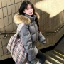 暗黑保暖冬季同款棉服