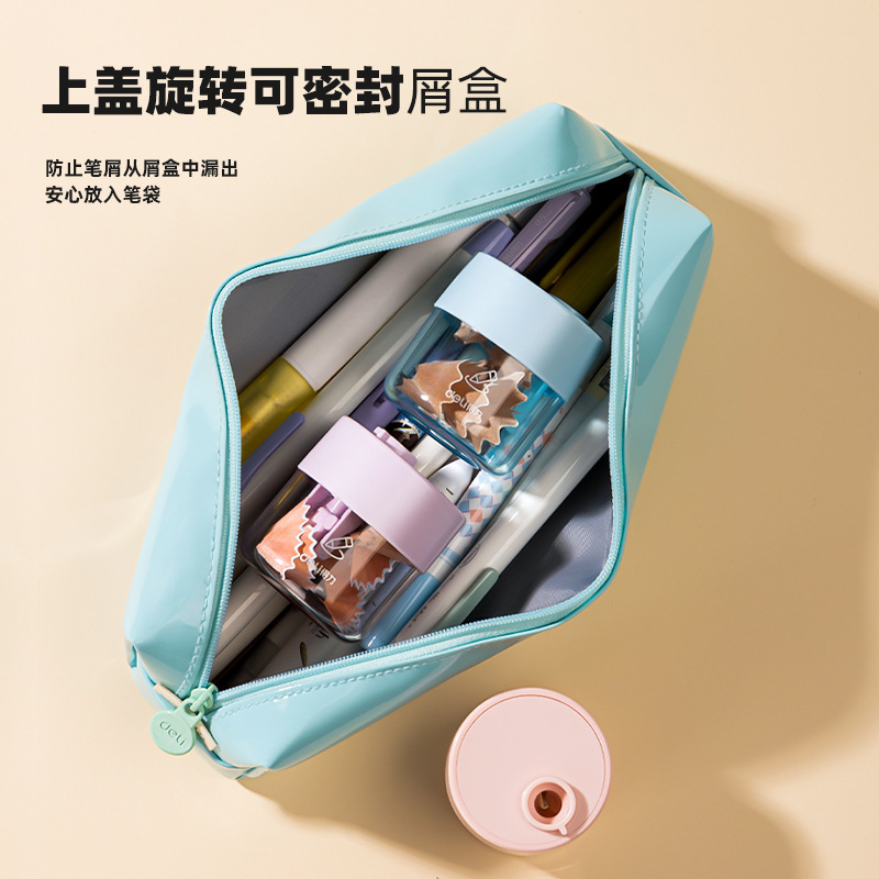 Deli VB151 single-hole pencil sharpener Primary School students pencil sharpener children pencil sharpener learning stationery wholesale