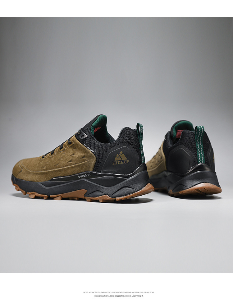 ShoeGlobe ShoeGlobe Outdoor Professional Hiking Men's Trail Running Travel Waterproof Non-Slip Lightweight Trekking Low-Cut Casual Shoes_voghion.com