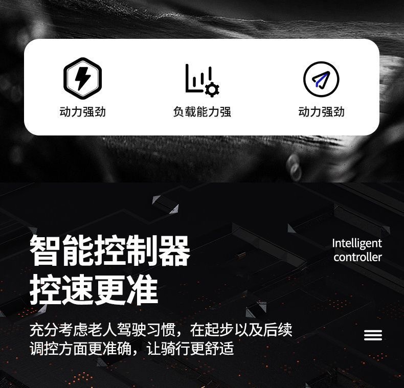 Yingkang Electric Four-Wheel Scooter for the Elderly Yk-001 Lightweight Foldable Portable Model with 10Ah Lithium Battery