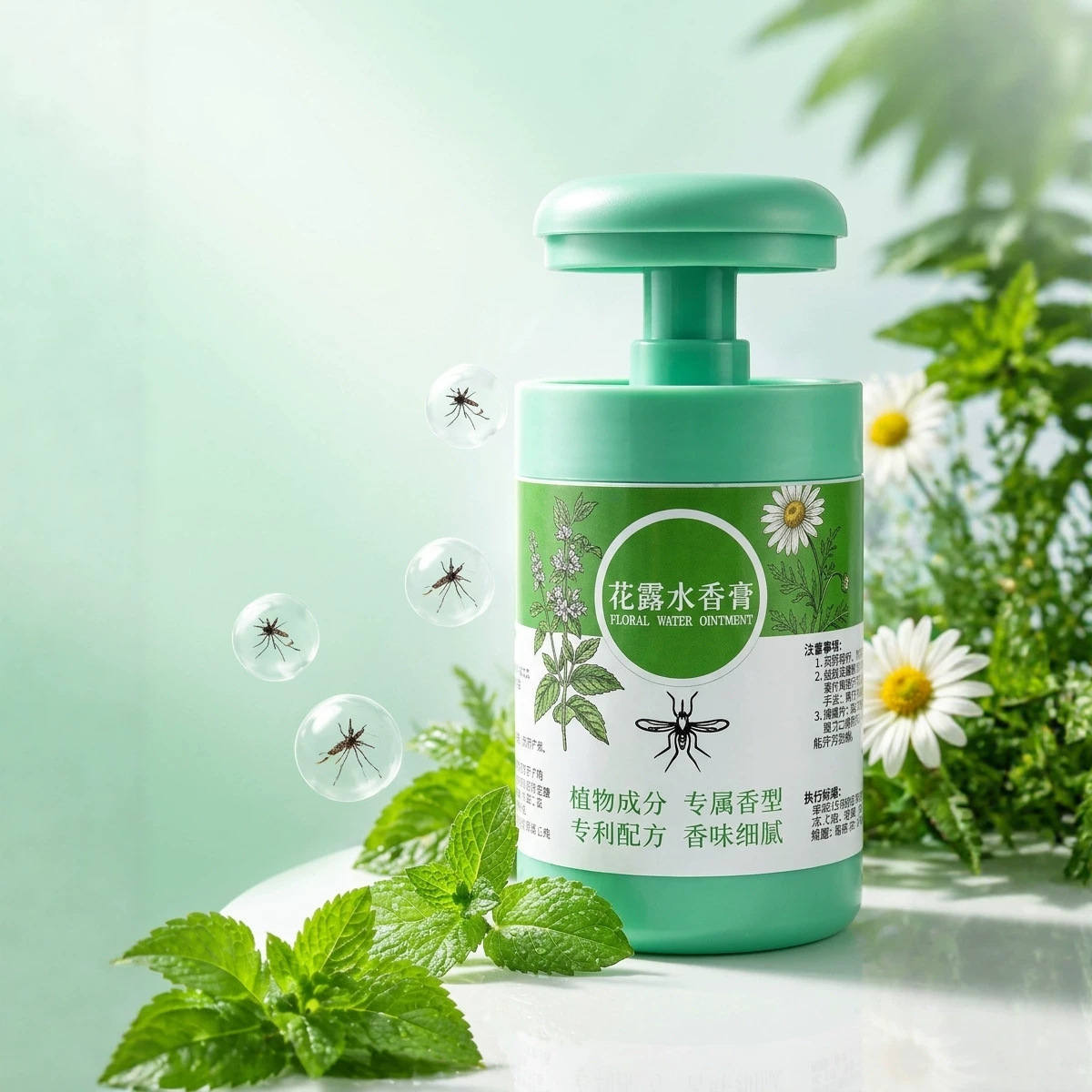 플로럴 워터 밤 플라스틱 밀봉 버전
