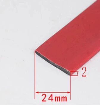 Avtomobil səs izolyasiya zolaqları | Decorative Fire-Proof Strip - fireproof-expansion-red-242-with-adhesive-backingprice-10m